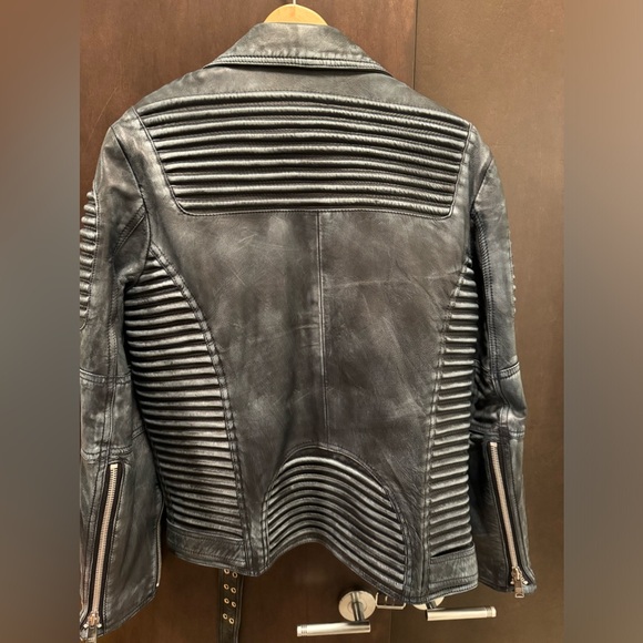 Leather Jacket - Biker Ribbles - Picture 10 of 14